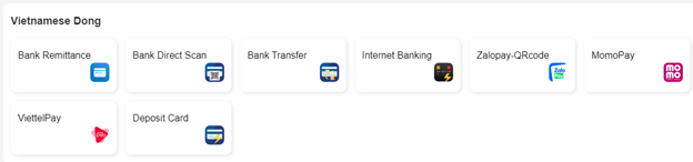 Người chơi thực hiện chuyển tiền điện tử vào ví 8xbet để nạp tiền