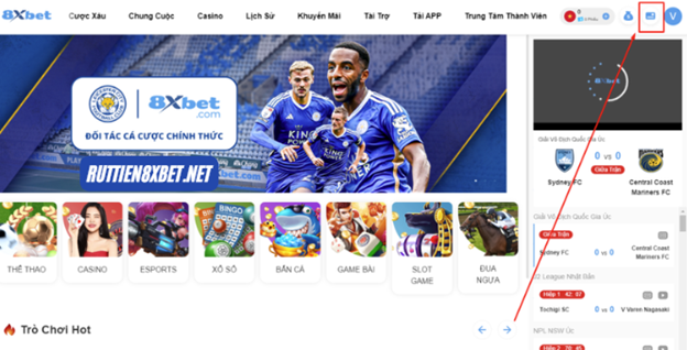 Hướng dẫn xác minh thông tin cá nhân khi rút tiền tại 8xbet